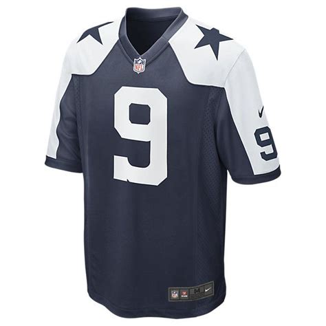 dallas cowboys tony romo 9 nike game replica throwback jersey|tony romo real name.